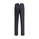Margiela Black Wool Dress Pants